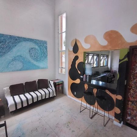 Loft-Atelier 100M Praia ฟลอเรียนอโปลิส ภายนอก รูปภาพ