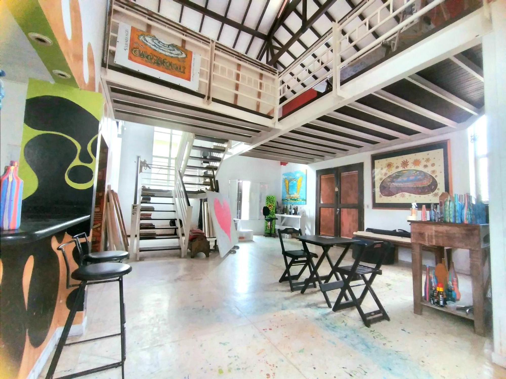 Loft-Atelier 100M Praia ฟลอเรียนอโปลิส ภายนอก รูปภาพ