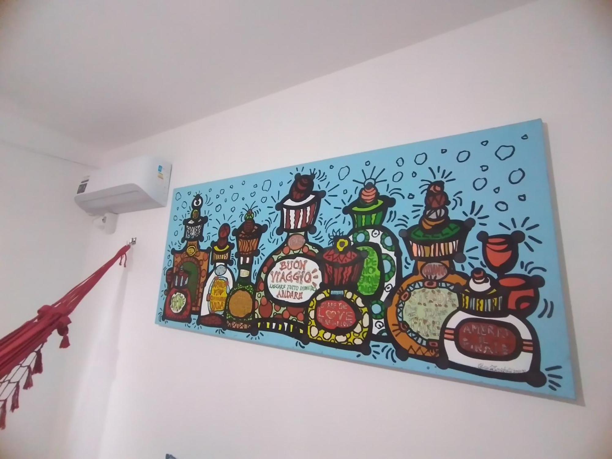 Loft-Atelier 100M Praia ฟลอเรียนอโปลิส ภายนอก รูปภาพ
